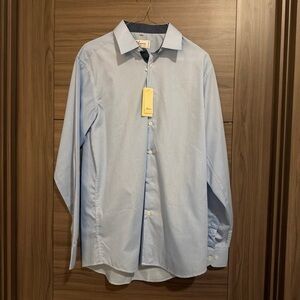 Vince Light Blue Men's Polo Shirt